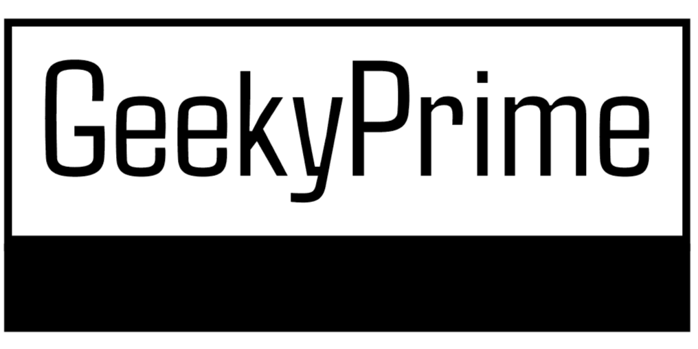 GeekyPrime Site Rectangular Logo