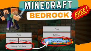 GET MINECRAFT BEDROCK FREE